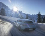 2022 Porsche Taycan 4S Sport Turismo (Color: Frozen Blue Metallic) Rear Three-Quarter Wallpapers 150x120