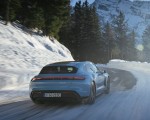 2022 Porsche Taycan 4S Sport Turismo (Color: Frozen Blue Metallic) Rear Wallpapers 150x120