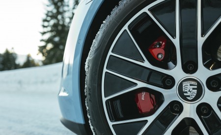 2022 Porsche Taycan 4S Sport Turismo (Color: Frozen Blue Metallic) Wheel Wallpapers 450x275 (13)