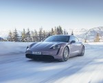 2022 Porsche Taycan Sport Turismo (Color: Frozen Berry Metallic) Front Three-Quarter Wallpapers 150x120