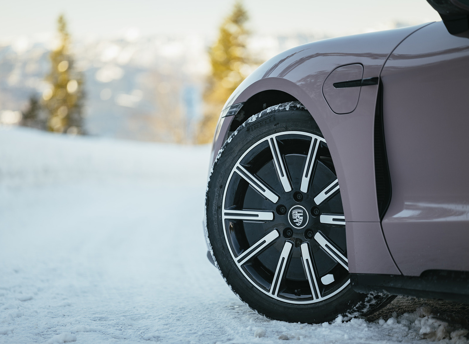 2022 Porsche Taycan Sport Turismo (Color: Frozen Berry Metallic) Wheel Wallpapers #22 of 32