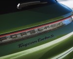 2022 Porsche Taycan Turbo S Sport Turismo (Color: Mamba Green Metallic) Badge Wallpapers 150x120 (22)