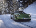 2022 Porsche Taycan Turbo S Sport Turismo (Color: Mamba Green Metallic) Front Wallpapers 150x120 (6)