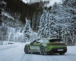 2022 Porsche Taycan Turbo S Sport Turismo (Color: Mamba Green Metallic) Rear Three-Quarter Wallpapers 150x120 (19)