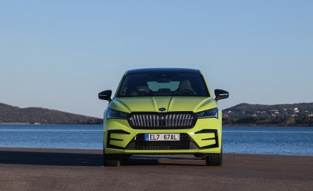 2022 Škoda ENYAQ Coupe RS iV Front Wallpapers 450x275 (61)