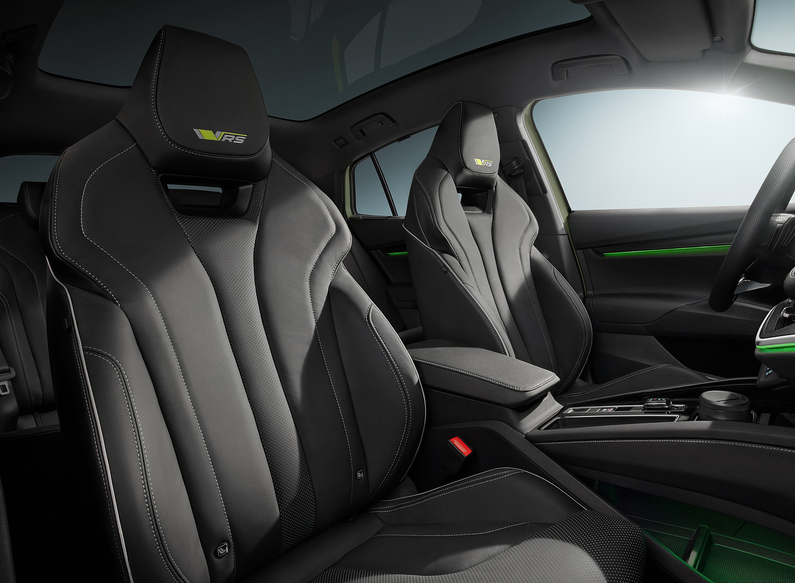 2022 Škoda ENYAQ Coupe RS iV Interior Front Seats Wallpapers #19 of 118