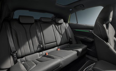 2022 Škoda ENYAQ Coupe RS iV Interior Rear Seats Wallpapers 450x275 (21)