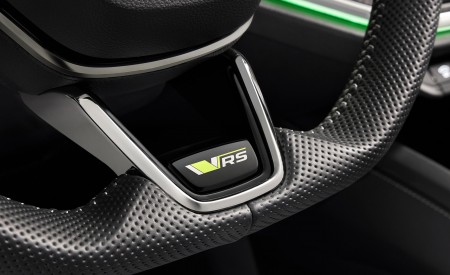 2022 Škoda ENYAQ Coupe RS iV Interior Steering Wheel Wallpapers 450x275 (17)