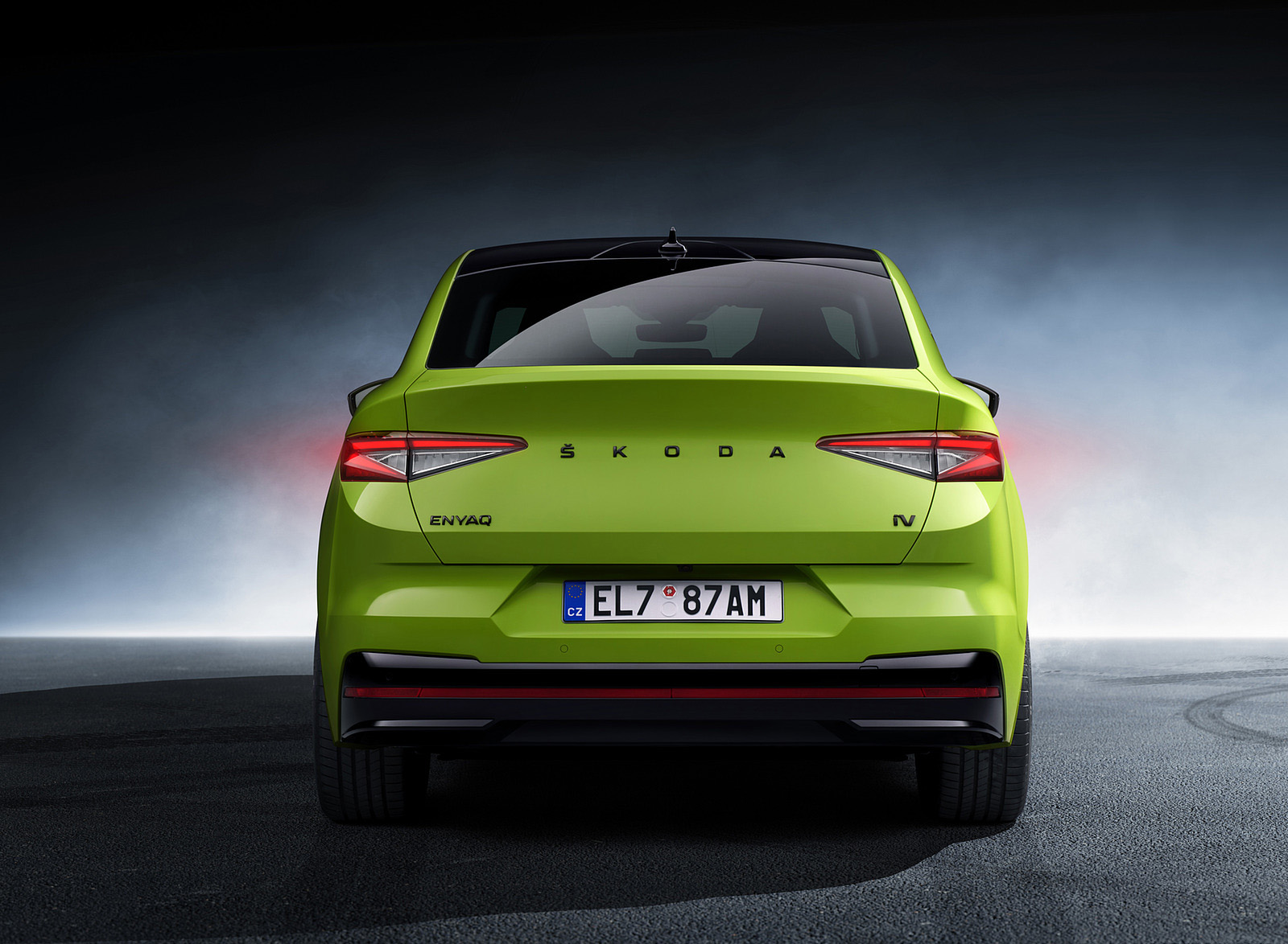 2022 Škoda ENYAQ Coupe RS iV Rear Wallpapers (10)