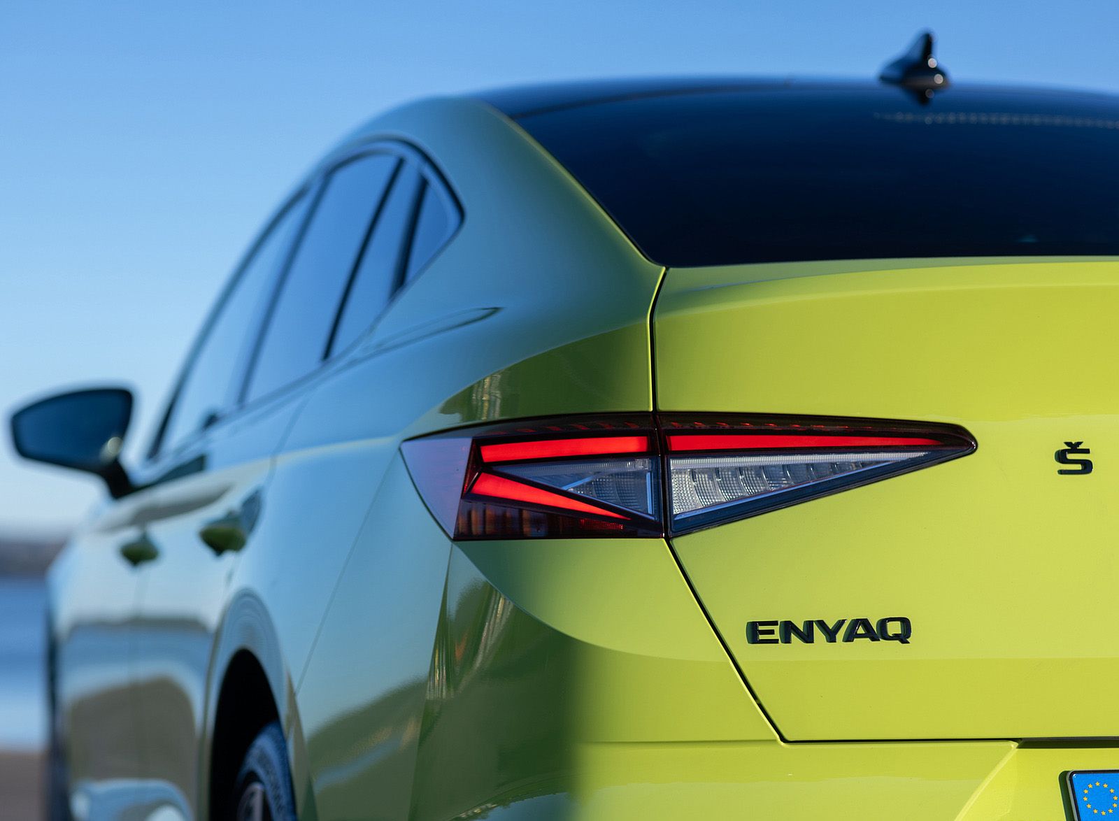 2022 Škoda ENYAQ Coupe RS iV Tail Light Wallpapers #92 of 118