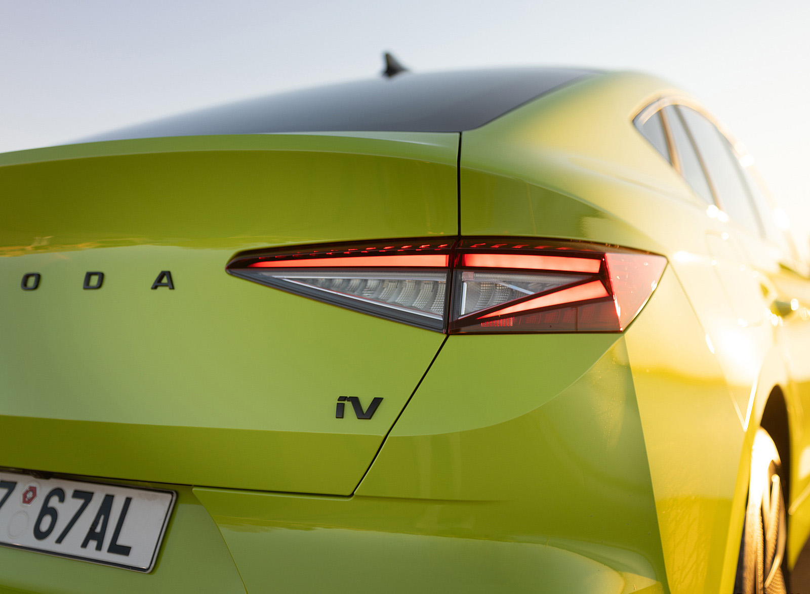 2022 Škoda ENYAQ Coupe RS iV Tail Light Wallpapers #96 of 118