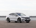 2022 Škoda ENYAQ Coupe iV (Color: Moon White) Front Three-Quarter Wallpapers 150x120 (55)