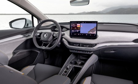 2022 Škoda ENYAQ Coupe iV (Color: Moon White) Interior Cockpit Wallpapers 450x275 (73)