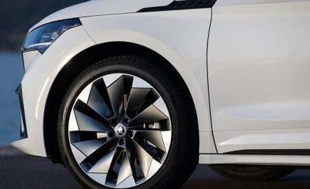 2022 Škoda ENYAQ Coupe iV (Color: Moon White) Wheel Wallpapers 450x275 (63)