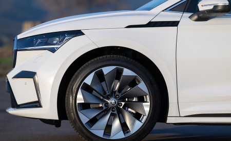 2022 Škoda ENYAQ Coupe iV (Color: Moon White) Wheel Wallpapers 450x275 (65)