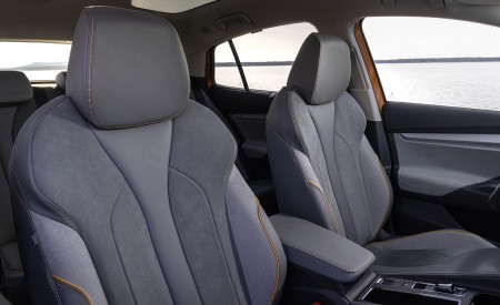 2022 Škoda ENYAQ Coupe iV (Color: Phoenix Orange) Interior Front Seats Wallpapers 450x275 (169)