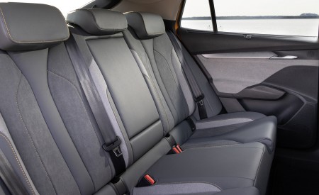 2022 Škoda ENYAQ Coupe iV (Color: Phoenix Orange) Interior Rear Seats Wallpapers 450x275 (170)