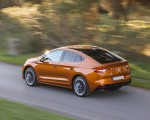 2022 Škoda ENYAQ Coupe iV (Color: Phoenix Orange) Rear Three-Quarter Wallpapers 150x120