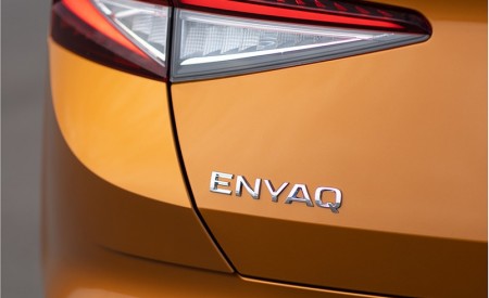 2022 Škoda ENYAQ Coupe iV (Color: Phoenix Orange) Tail Light Wallpapers 450x275 (164)