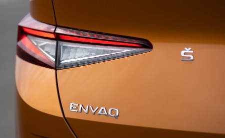 2022 Škoda ENYAQ Coupe iV (Color: Phoenix Orange) Tail Light Wallpapers 450x275 (162)
