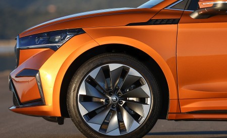 2022 Škoda ENYAQ Coupe iV (Color: Phoenix Orange) Wheel Wallpapers 450x275 (153)