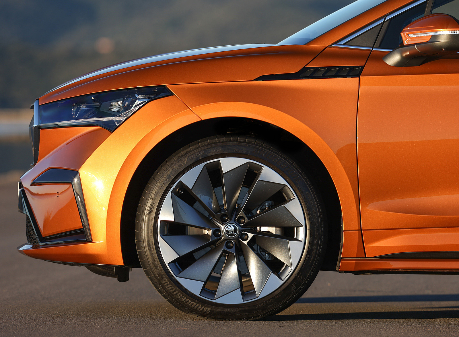 2022 Škoda ENYAQ Coupe iV (Color: Phoenix Orange) Wheel Wallpapers #153 of 173