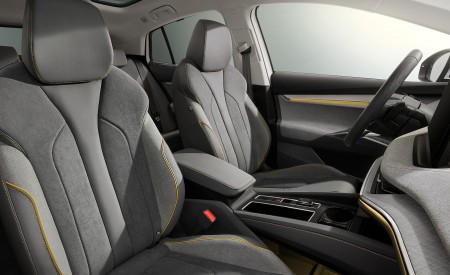 2022 Škoda ENYAQ Coupe iV Interior Front Seats Wallpapers 450x275 (12)