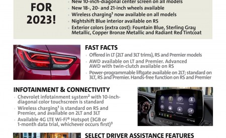 2023 Chevrolet Blazer RS Infographics Wallpapers 450x275 (16)