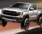 2023 Ford Ranger Raptor (EU-Spec) Design Sketch Wallpapers 150x120