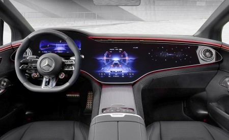 2023 Mercedes-AMG EQE 43 4MATIC (Color: MANUFAKTUR hyacinth red) Interior Cockpit Wallpapers 450x275 (36)
