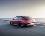 2023 Mercedes-AMG EQE 43 4MATIC (Color: MANUFAKTUR hyacinth red) Rear Three-Quarter Wallpapers 150x120