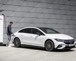 2023 Mercedes-AMG EQE 53 4MATIC+ (Color: Opalite White Bright) Charging Wallpapers 150x120 (58)