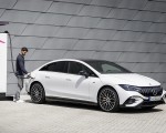 2023 Mercedes-AMG EQE 53 4MATIC+ (Color: Opalite White Bright) Charging Wallpapers 150x120