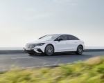 2023 Mercedes-AMG EQE 53 4MATIC+ (Color: Opalite White Bright) Front Three-Quarter Wallpapers 150x120