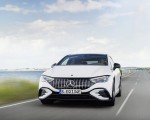 2023 Mercedes-AMG EQE 53 4MATIC+ (Color: Opalite White Bright) Front Wallpapers 150x120