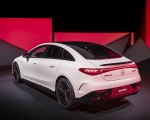 2023 Mercedes-AMG EQE 53 4MATIC+ (Color: Opalite White Bright) Rear Three-Quarter Wallpapers 150x120