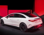 2023 Mercedes-AMG EQE 53 4MATIC+ (Color: Opalite White Bright) Rear Three-Quarter Wallpapers 150x120