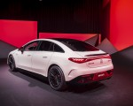 2023 Mercedes-AMG EQE 53 4MATIC+ (Color: Opalite White Bright) Rear Three-Quarter Wallpapers 150x120