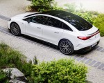 2023 Mercedes-AMG EQE 53 4MATIC+ (Color: Opalite White Bright) Rear Three-Quarter Wallpapers 150x120