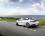 2023 Mercedes-AMG EQE 53 4MATIC+ (Color: Opalite White Bright) Rear Three-Quarter Wallpapers 150x120