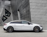 2023 Mercedes-AMG EQE 53 4MATIC+ (Color: Opalite White Bright) Side Wallpapers 150x120