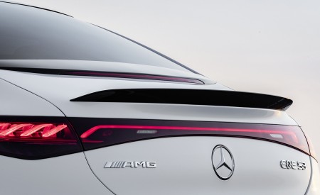 2023 Mercedes-AMG EQE 53 4MATIC+ (Color: Opalite White Bright) Spoiler Wallpapers 450x275 (67)