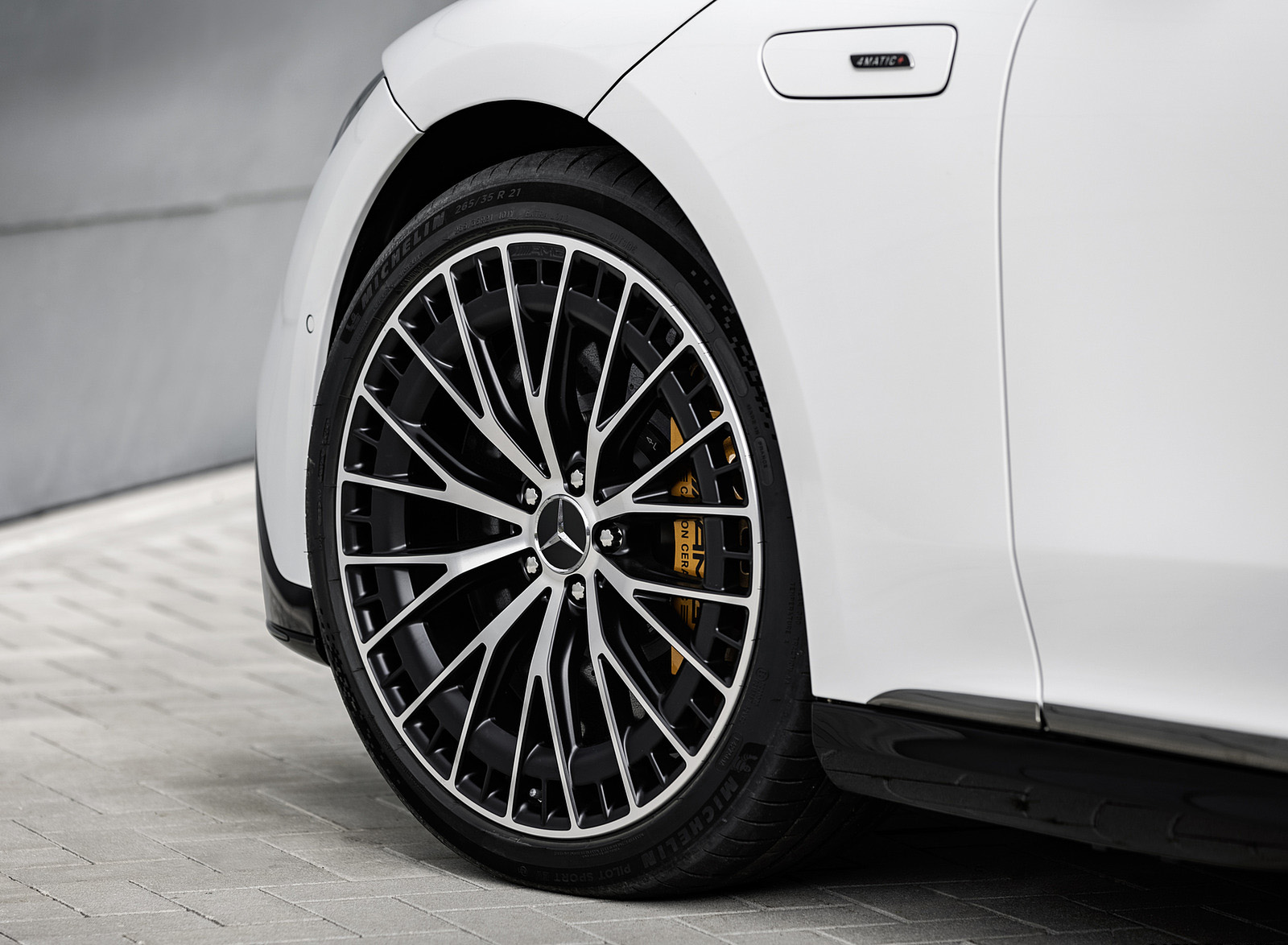 2023 Mercedes-AMG EQE 53 4MATIC+ (Color: Opalite White Bright) Wheel Wallpapers #65 of 241