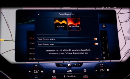 2023 Mercedes-AMG EQE 53 4MATIC+ (Color: Spectral Blue) Central Console Wallpapers 450x275 (170)