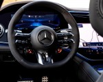 2023 Mercedes-AMG EQE 53 4MATIC+ (Color: Spectral Blue) Interior Steering Wheel Wallpapers 150x120