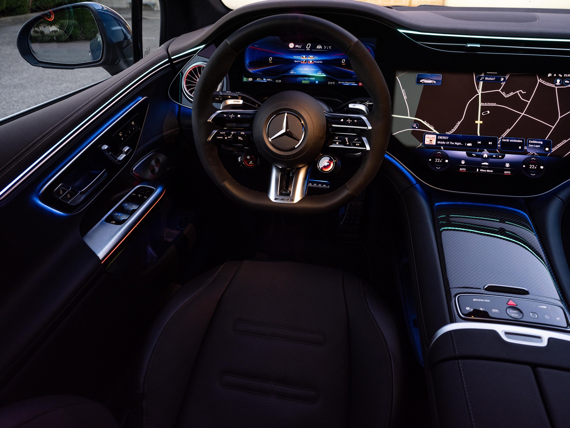 2023 Mercedes-AMG EQE 53 4MATIC+ (Color: Spectral Blue) Interior Wallpapers #158 of 241