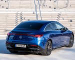 2023 Mercedes-AMG EQE 53 4MATIC+ (Color: Spectral Blue) Rear Three-Quarter Wallpapers 150x120