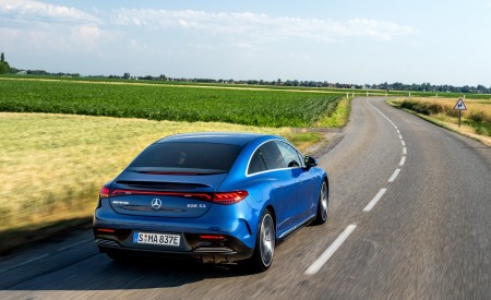 2023 Mercedes-AMG EQE 53 4MATIC+ (Color: Spectral Blue) Rear Wallpapers 450x275 (133)