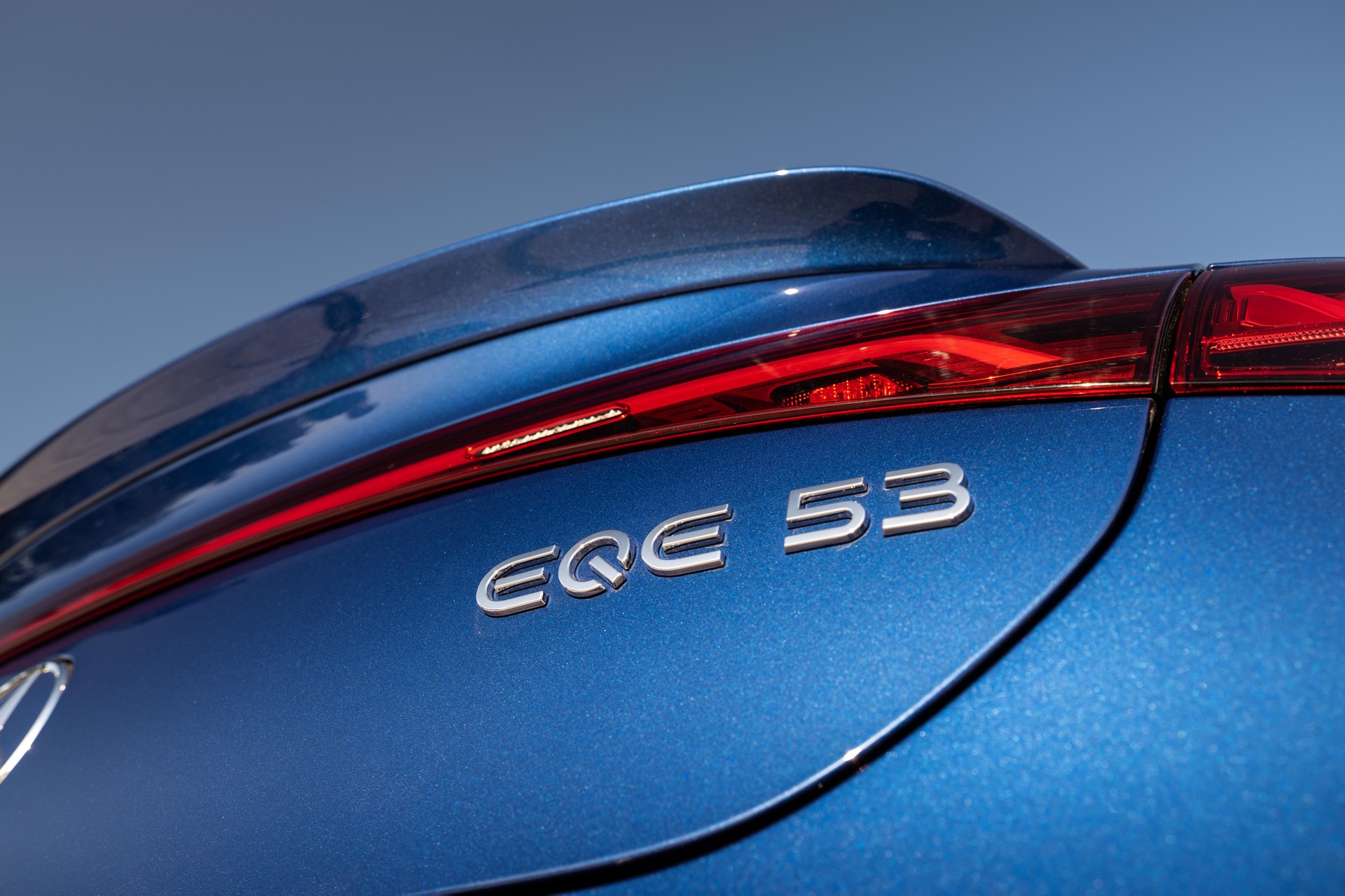 2023 Mercedes-AMG EQE 53 4MATIC+ (Color: Spectral Blue) Tail Light Wallpapers #153 of 241