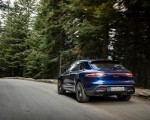 2023 Porsche Macan T (Color: Gentian Blue Metallic) Rear Three-Quarter Wallpapers 150x120